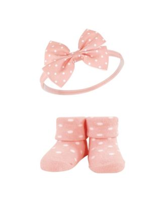 Baby Girls Headband and Socks Giftset