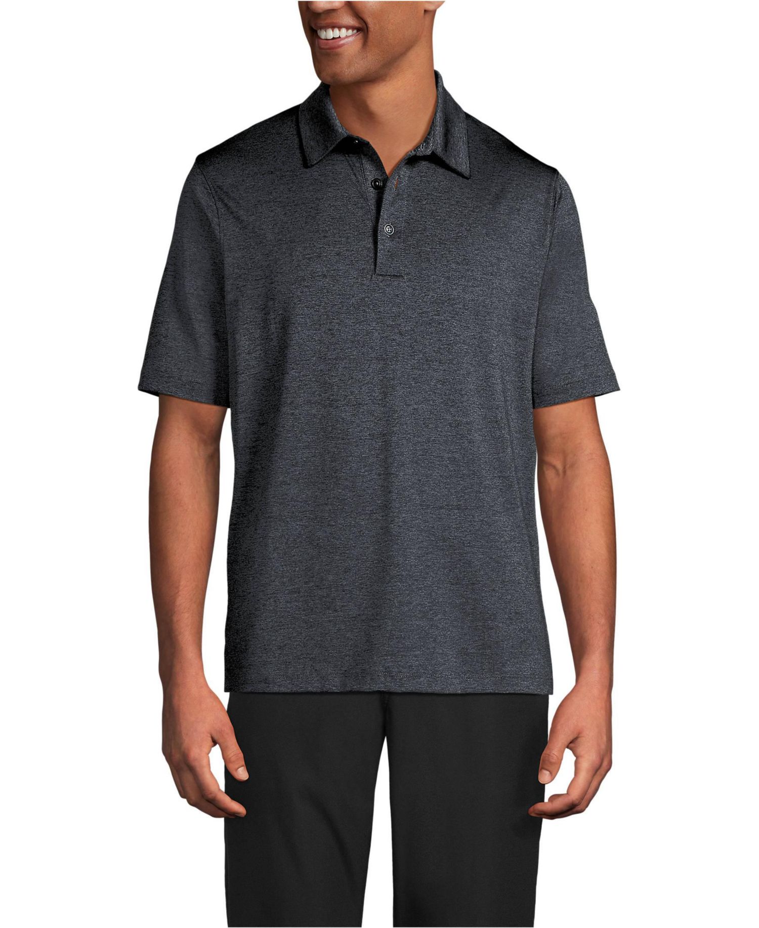 Men's Rapid Dry Space Dye Polo Shirt