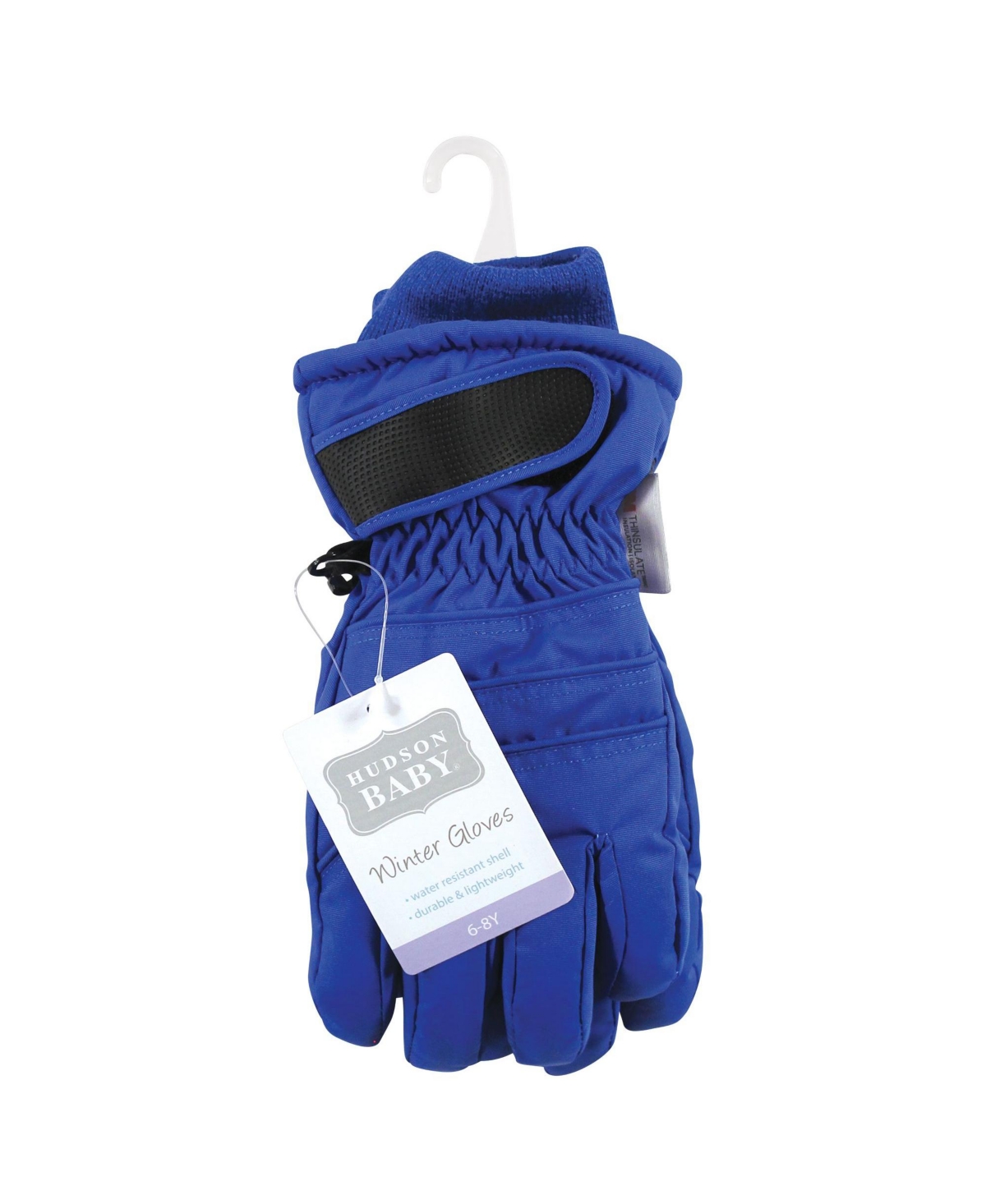 Hudson Baby Unisex Snow Gloves,- Royal blue