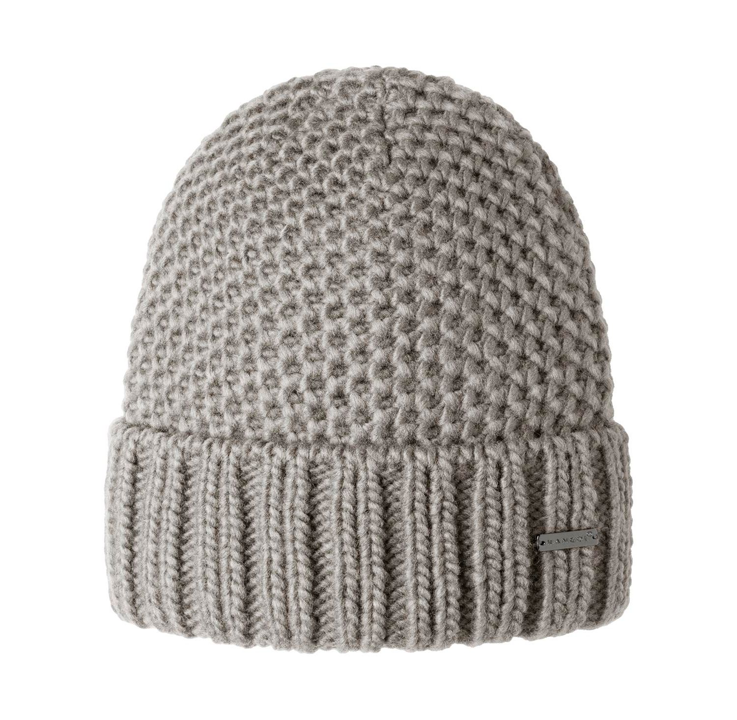 Kangol - Men's Chunky Beanie Warm grey