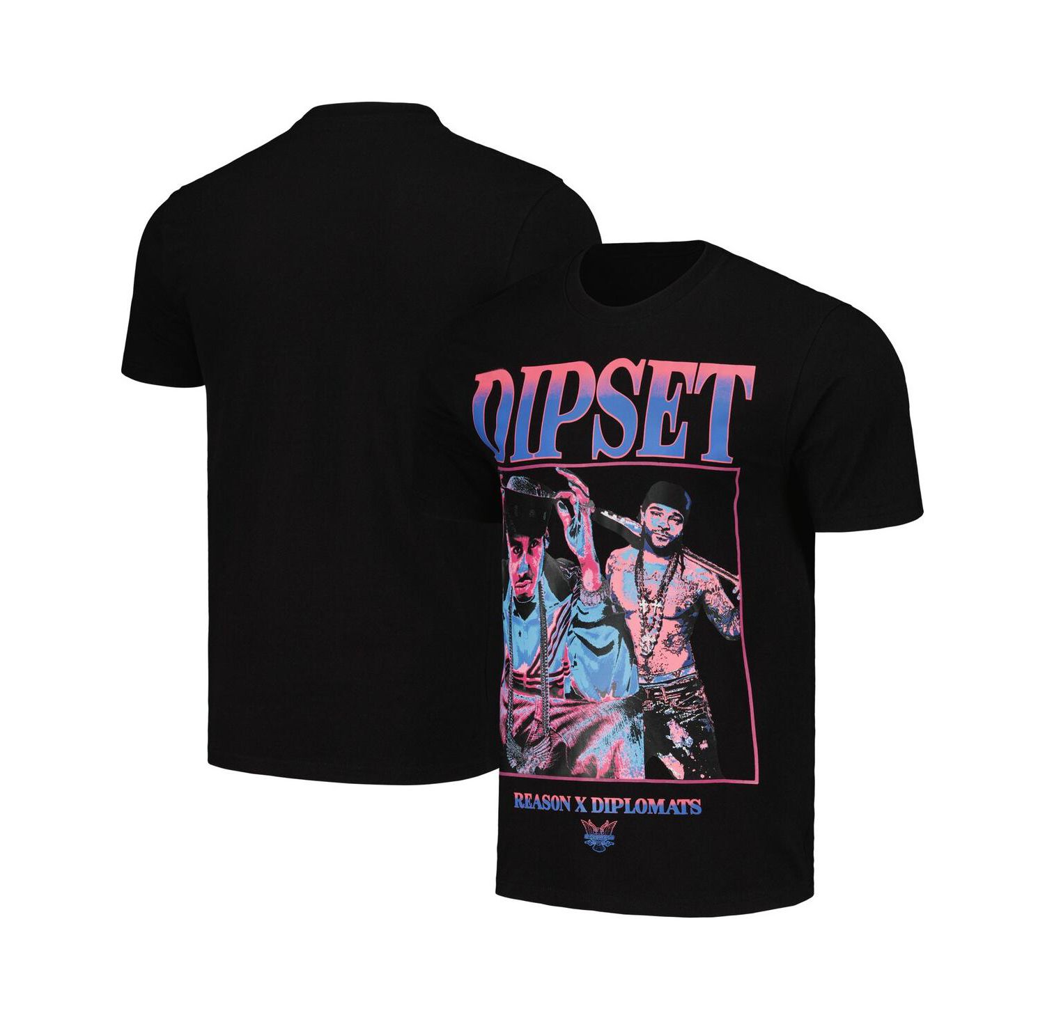 Men's and Women's Black the Diplomats Box T-Shirt