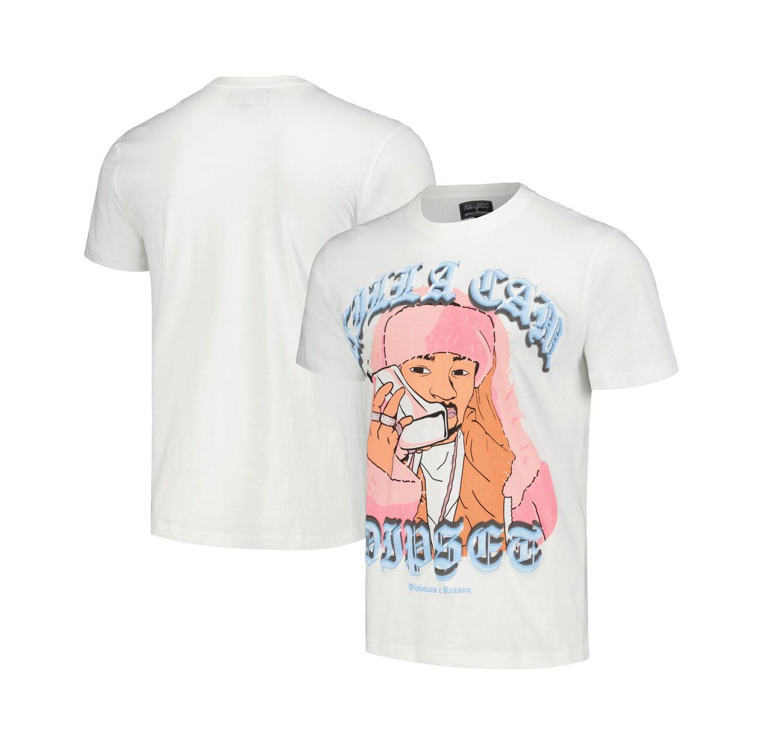 Men's and Women's White the Diplomats Killa Cam T-Shirt