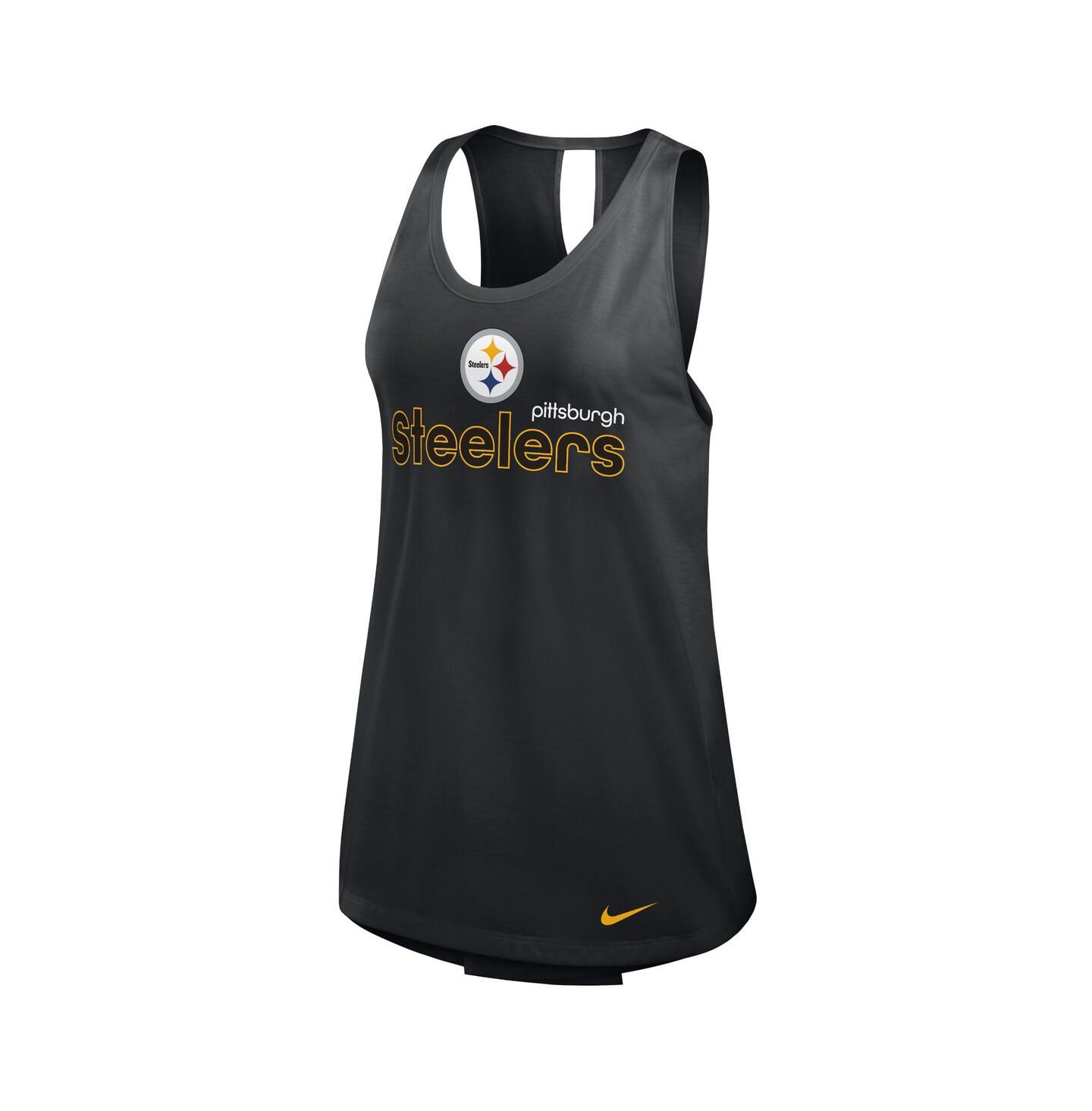 Женский топ Nike Black Pittsburgh Steelers Plus Size Performance — фото 2