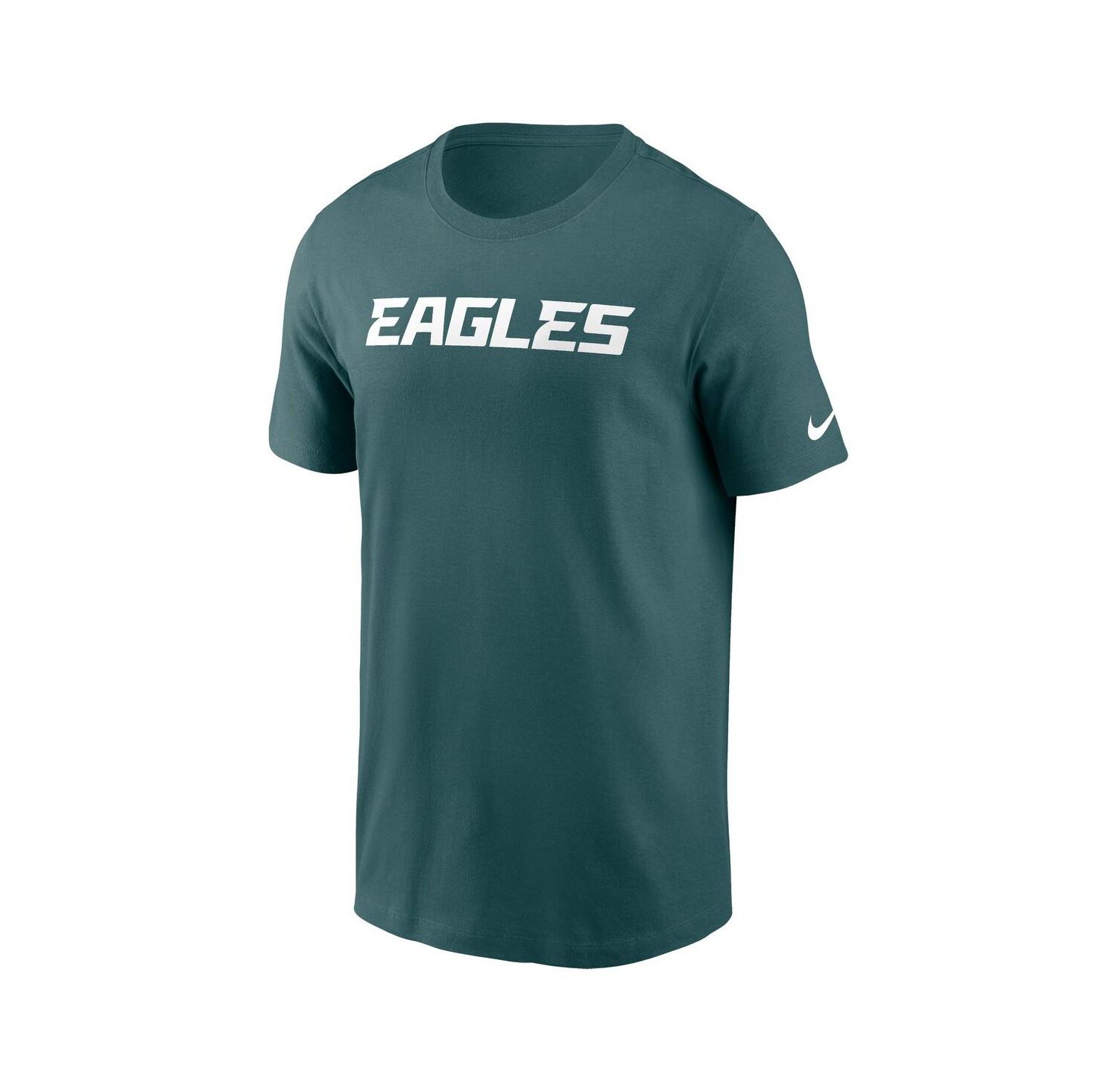 Men's Midnight Green Philadelphia Eagles Primetime Wordmark Essential T-Shirt