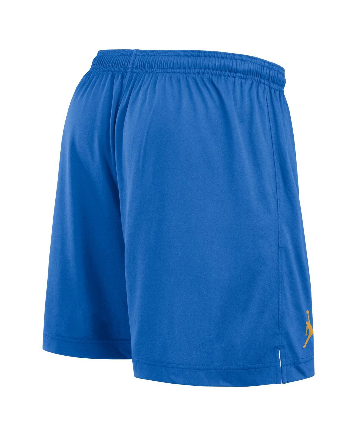 JORDAN MEN'S WHITE/BLUE UCLA BRUINS PRIMETIME REVERSIBLE SHORTS 