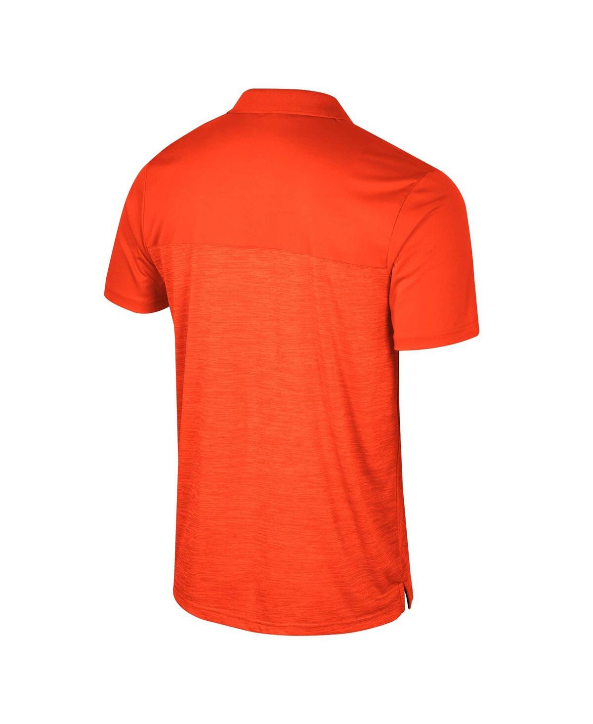 Colosseum Men's Orange Clemson Tigers Big Tall Langmore Polo In Orange