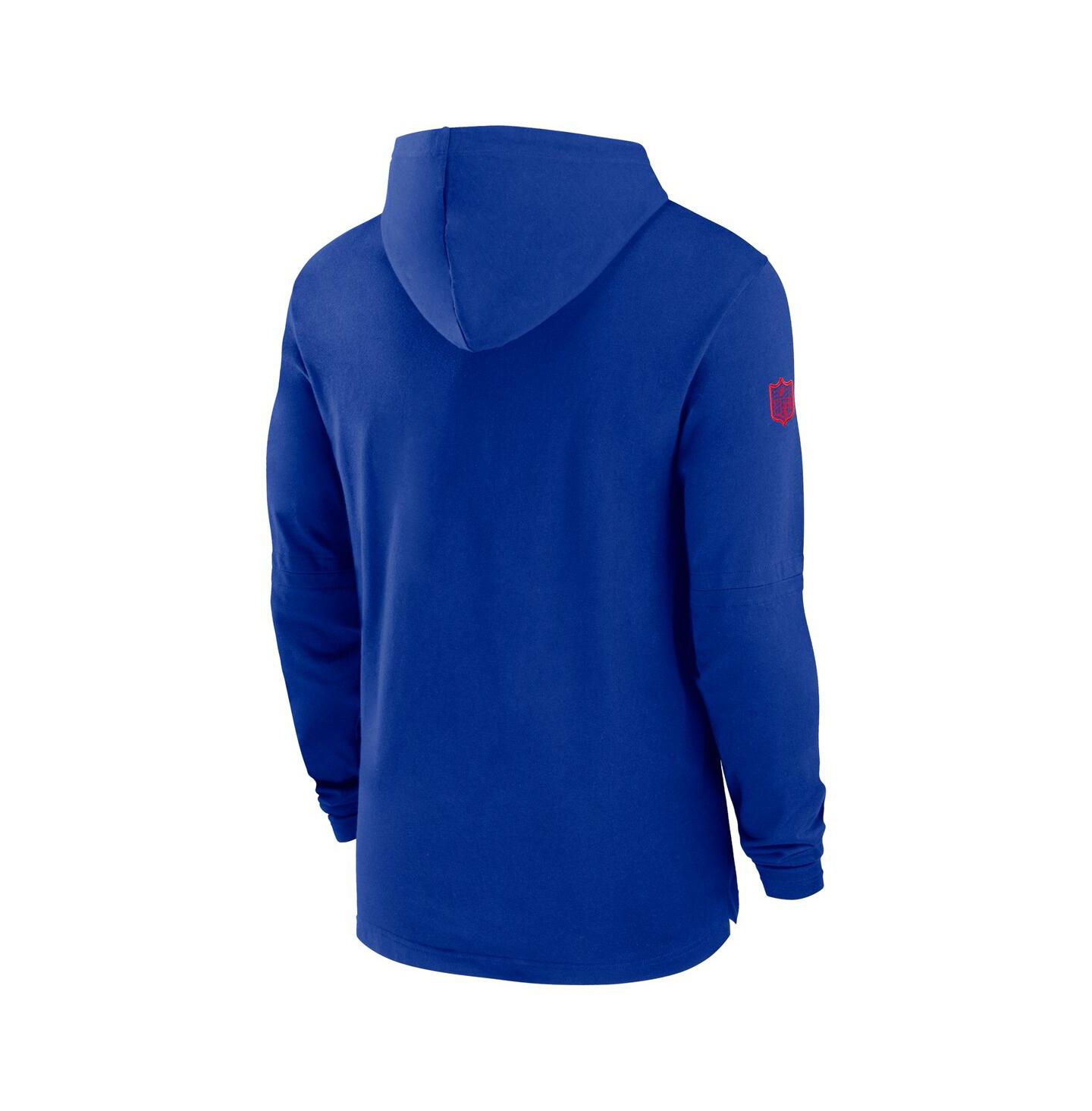 Мужское худи Nike Royal Buffalo Bills Sideline Performance Long Sleeve T-Shirt — фото 2