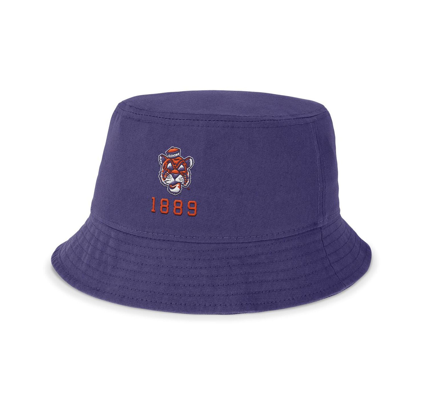 Men's Purple Clemson Tigers Legacy Apex Bucket Hat