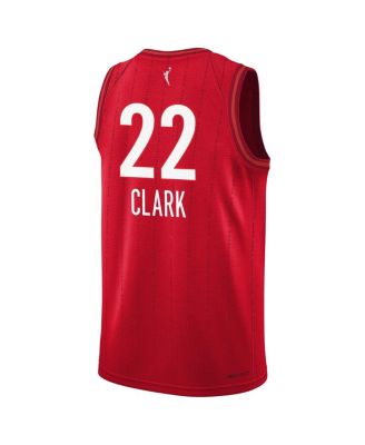 Big Boys and Girls Caitlin Clark Red Indiana Fever 2024 WNBA Draft Rebel Edition Victory Player Jersey