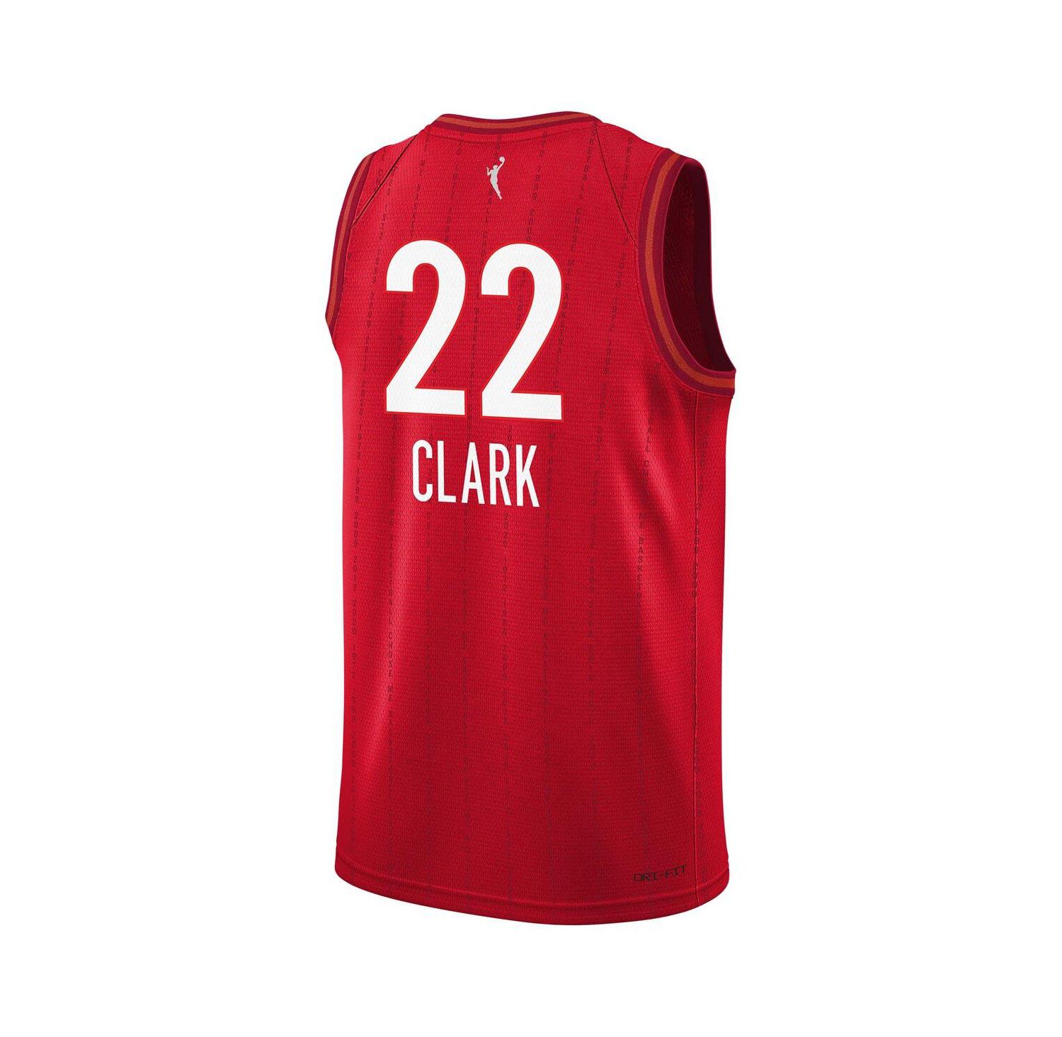 Big Boys and Girls Caitlin Clark Red Indiana Fever 2024 WNBA Draft Rebel Edition Victory Player Jersey