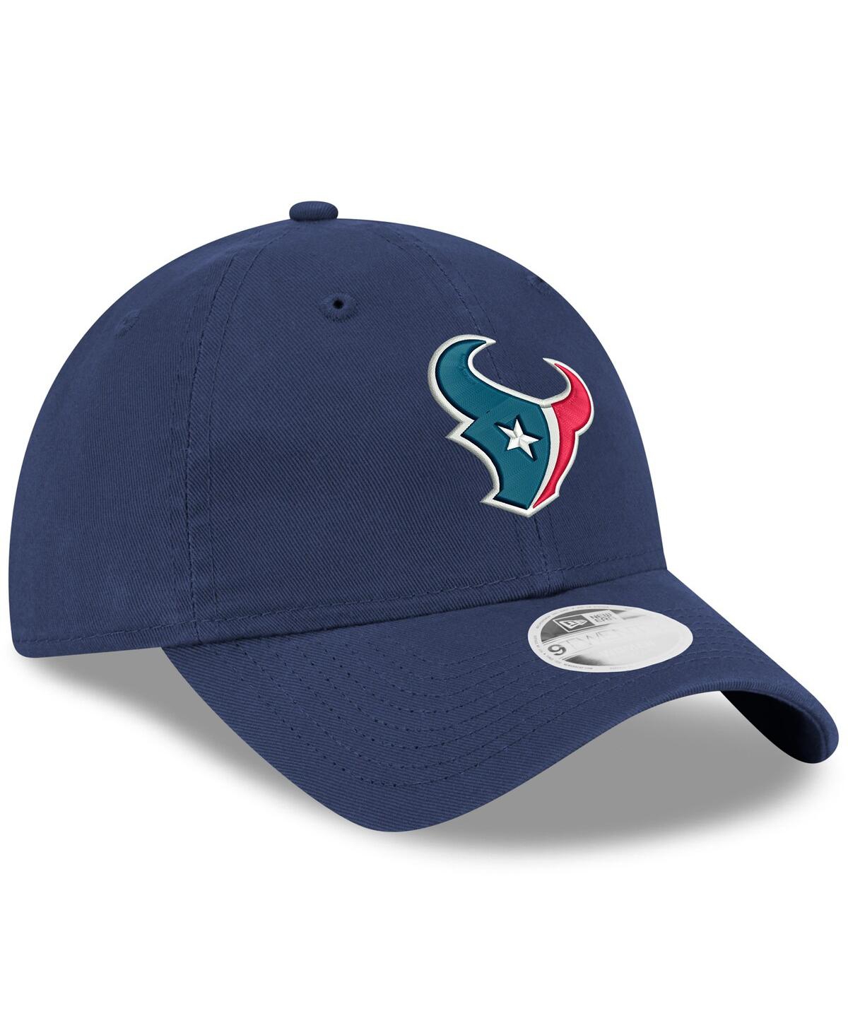 New Era Women's Navy Houston Texans Core Classic 9twenty Adjustable Hat In Navy