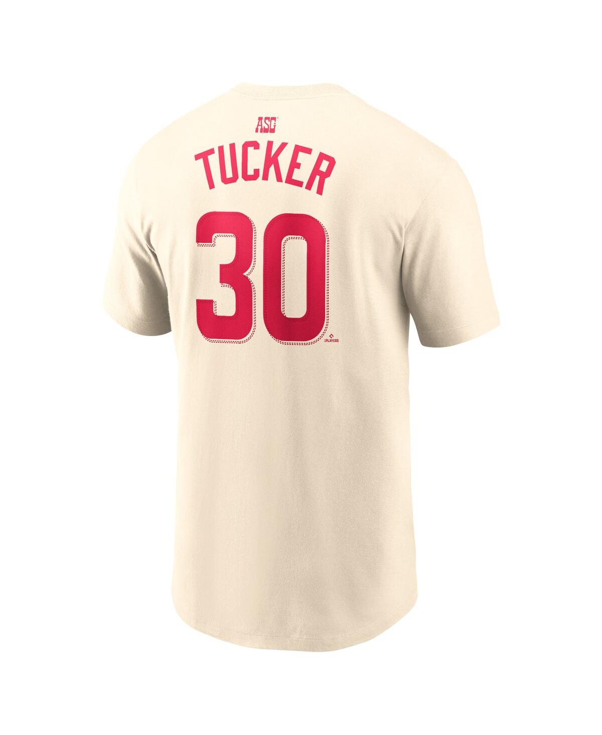 Nike Men's Kyle TuckerAmerican League 2024 Mlb All-Star Game Name Number T-Shirt - Cream