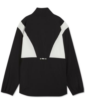 Puma Women's Active Colorblocked Training Woven Zip-Up Jacket