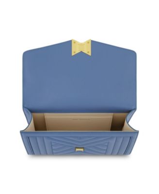 Gold Chain Quilted Napa Leather Handbag