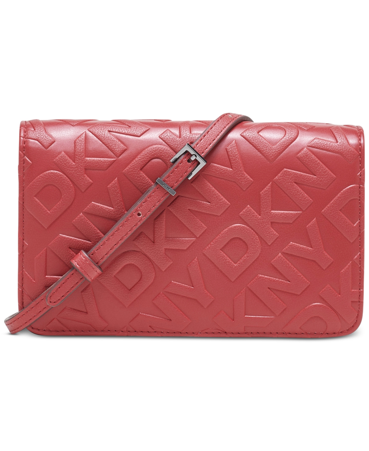 Ashlyn Crossbody Wallet - Bright Red