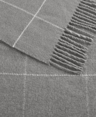 Windowpane Throw, 50" x 60", Exclusively at Macy’s