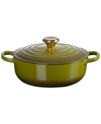 Enameled Cast Iron 3.5-Qt. Sauteuse Round Oven