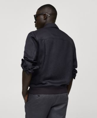 Men's Linen Blend Jacket