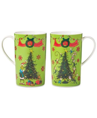Lenox - Grinchmas Heat Sensitive Magic Mugs, Set of 2
