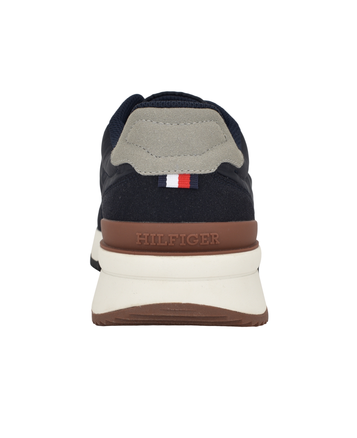 Tommy Hilfiger Men's Sanny Lace Up Jogger Sneakers In Grey Multi