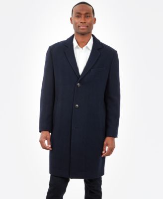 Men Signature Wool-Blend Overcoat 