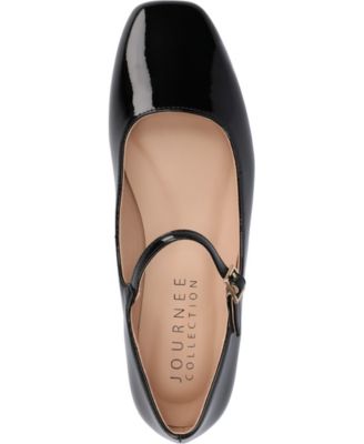 Women's Carrie Square Toe Mary Jane Flats