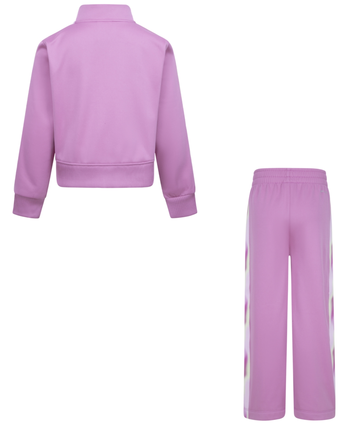 Nike Little Girls Solarized Tricot Track Jacket & Pants, 2 Piece Set