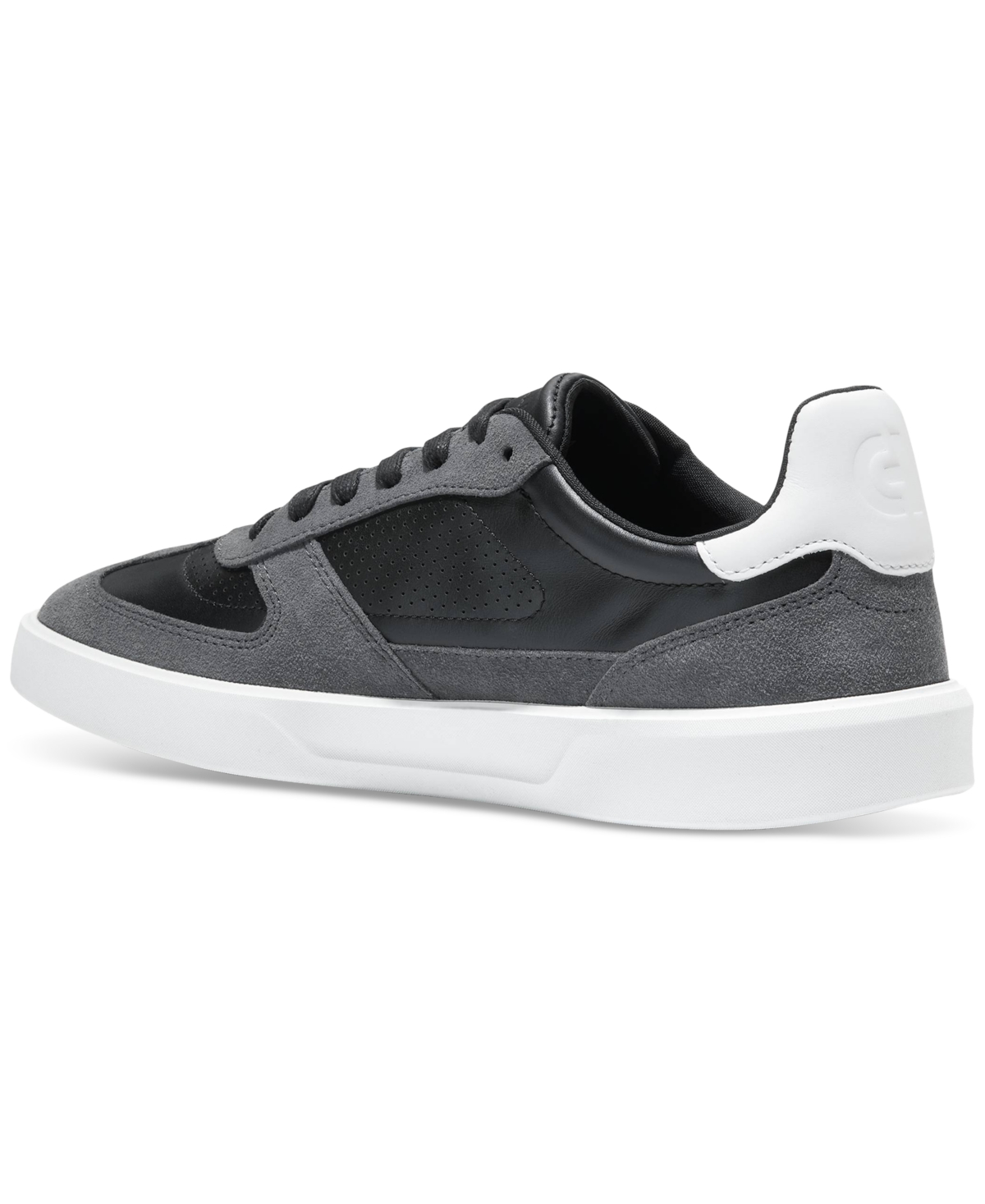 Cole Haan Men's Grand Crosscourt Modern Turf Sneaker - Black-Gray-Optic White