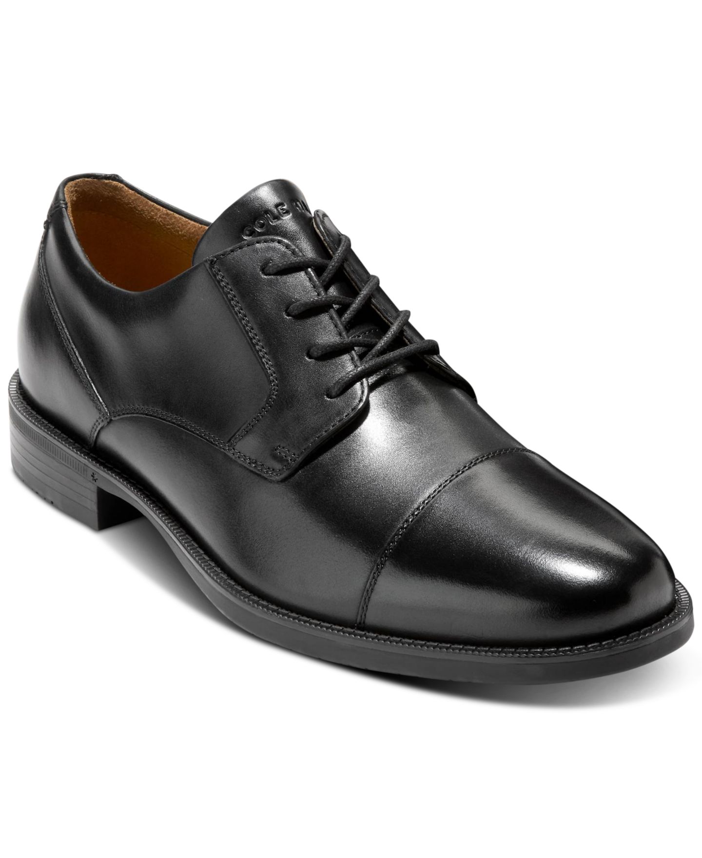 Мужские оксфорды Cole Haan Bedford с прямым мысом, цвет: Чёрный — фото 5