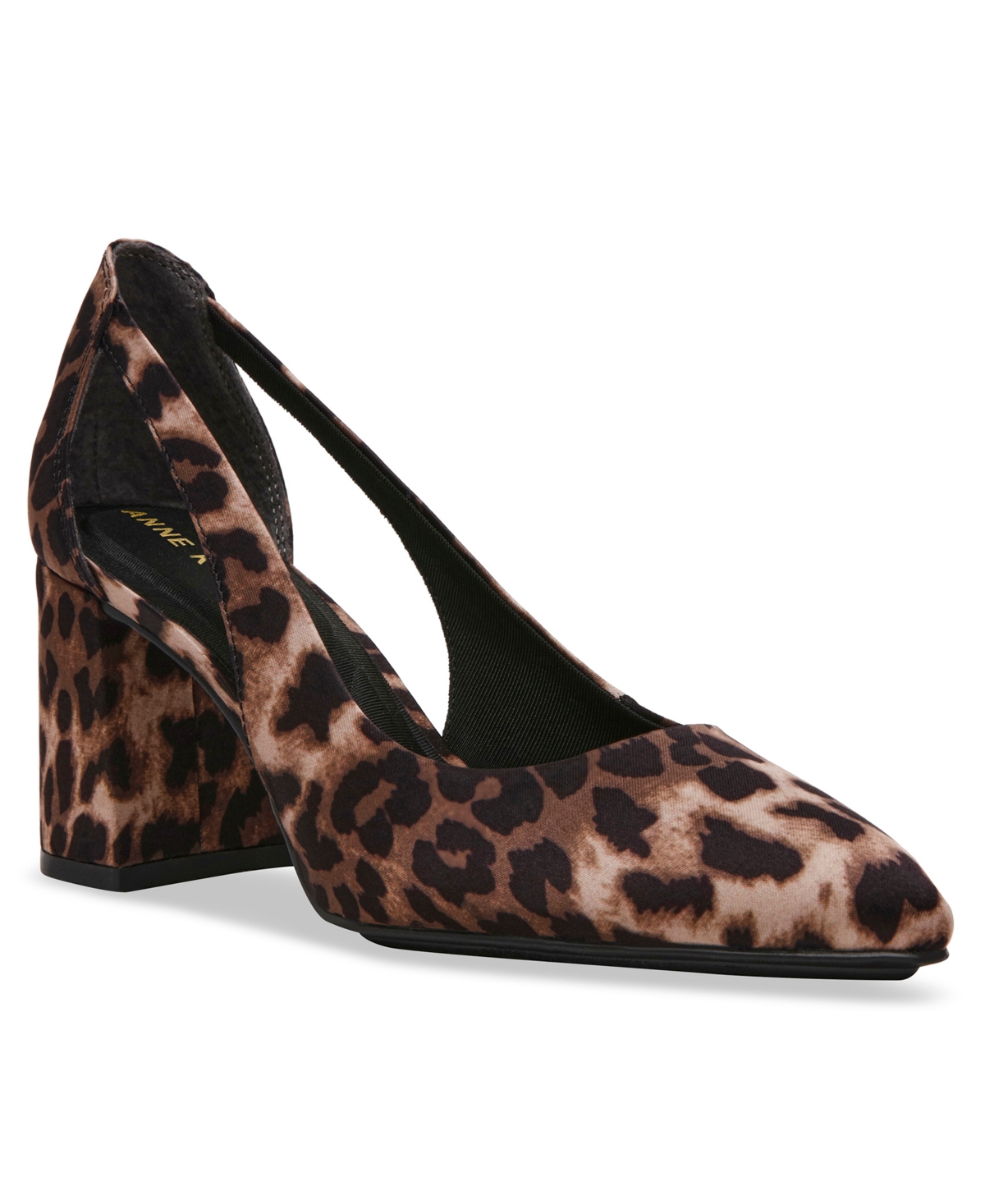 Anne Klein Women's Berkeley Block Heel Dress Pumps In Leopard