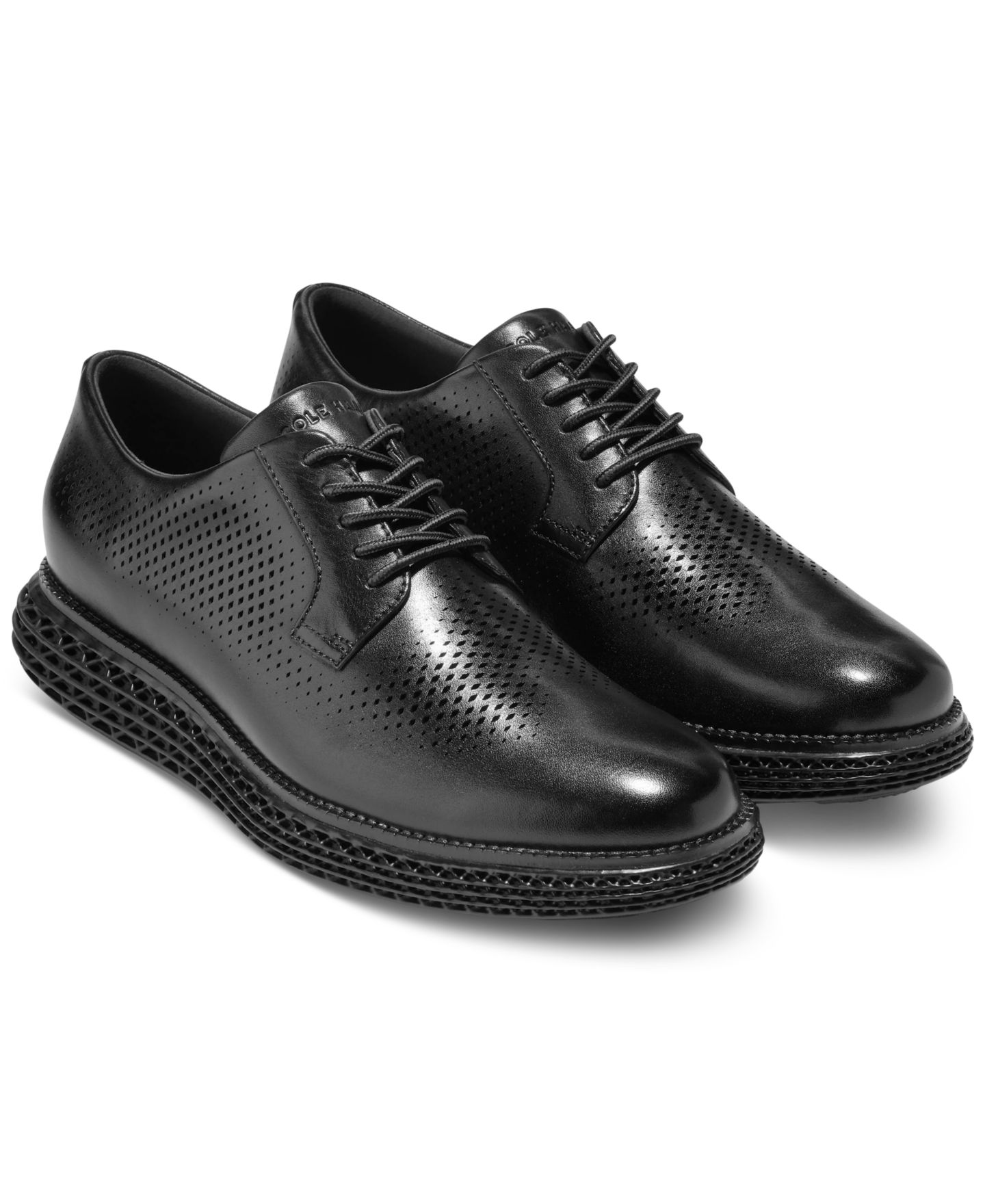 Мужские кроссовки Cole Haan ØriginalGrand 2.0 Oxford Dress Sneaker, цвет: Чёрный — фото 5