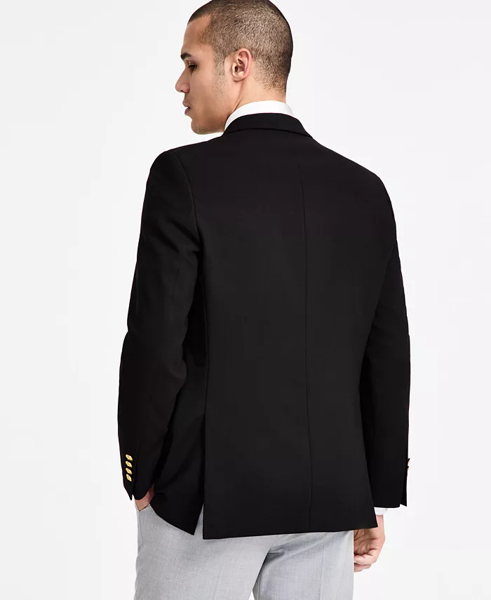 Men's Modern-Fit Active Stretch Solid Blazer - thumbnail 6