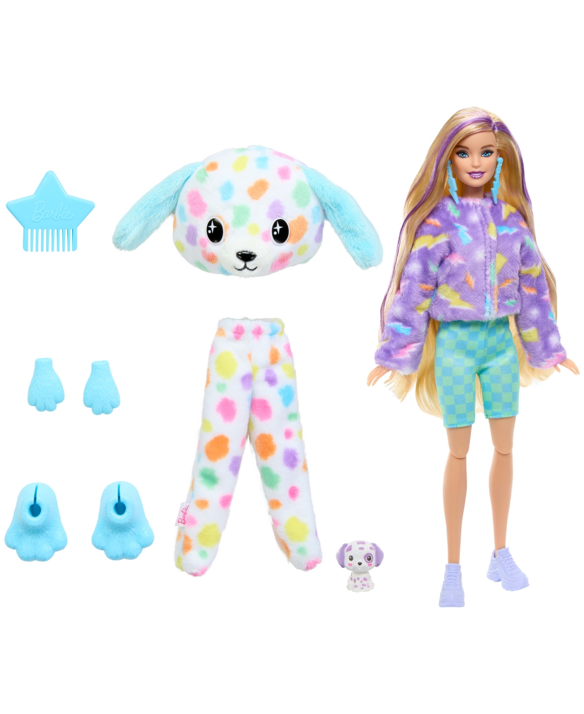 Barbie Cutie Reveal Color Dream Series Doll, Dalmatian Costume In Multi-color