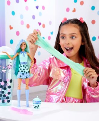 Barbie Pop Reveal Bubble Green Tea Scented Series Doll with Accessories Set 