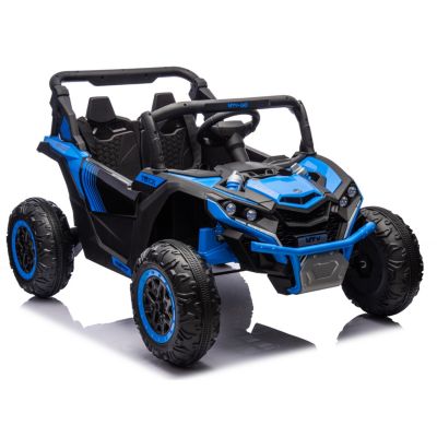 Streamdale Kids' UTV 24V Remote Control, 4-Wheel Suspension, Safety Features