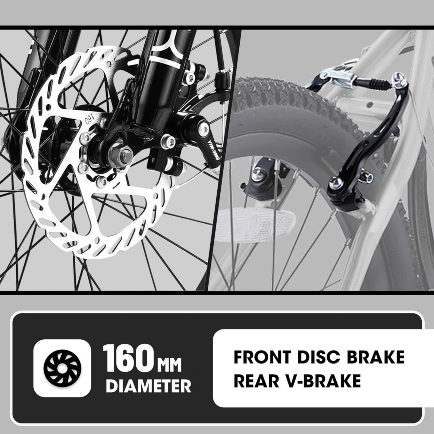 Детская игрушка Streamdale Furniture 20" Kids' Mountain Bike, 7-Speed, Disc Brake, от 8 лет — фото 2