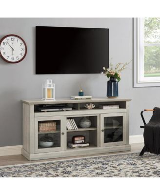 Streamdale Modern 65" TV Media Stand, Stone Gray, 60"x15.75"x29