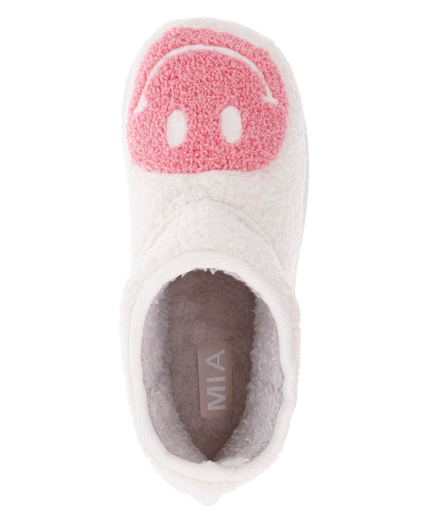 Женские тапочки MIA Chill Slip-On Cozy Shearling Slippers, цвет: Пудровый — фото 4