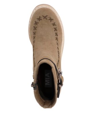 Women's Toula Lug Sole Whipstitch Booties