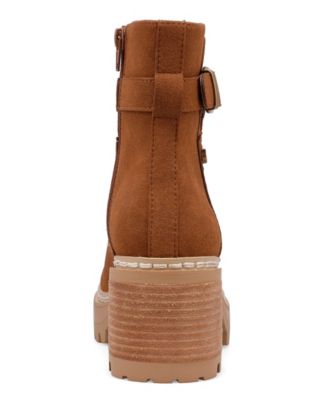 Women's Toula Lug Sole Whipstitch Booties
