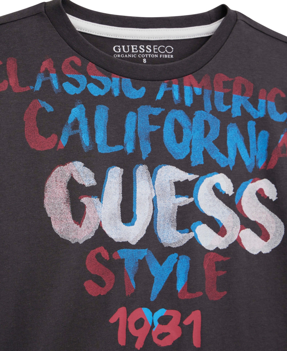 Guess Big Boy Short Sleeve Graphic T-Shirt
