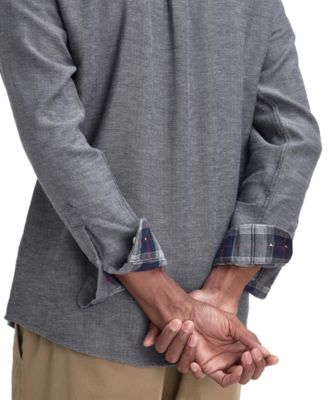 Barbour Men's Buckley Tailored-Fit Herringbone Button-Down Shirt