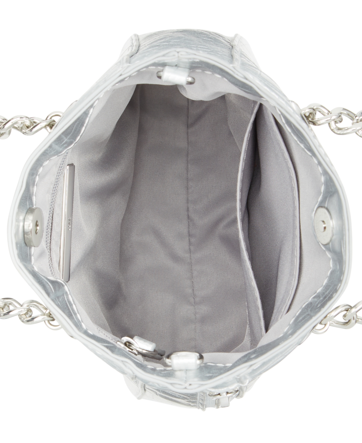 Rachell Metallic Croc Crossbody