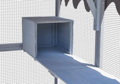 Streamdale Spacious Outdoor Cat House with Walk-In Door and Weatherproof Roof