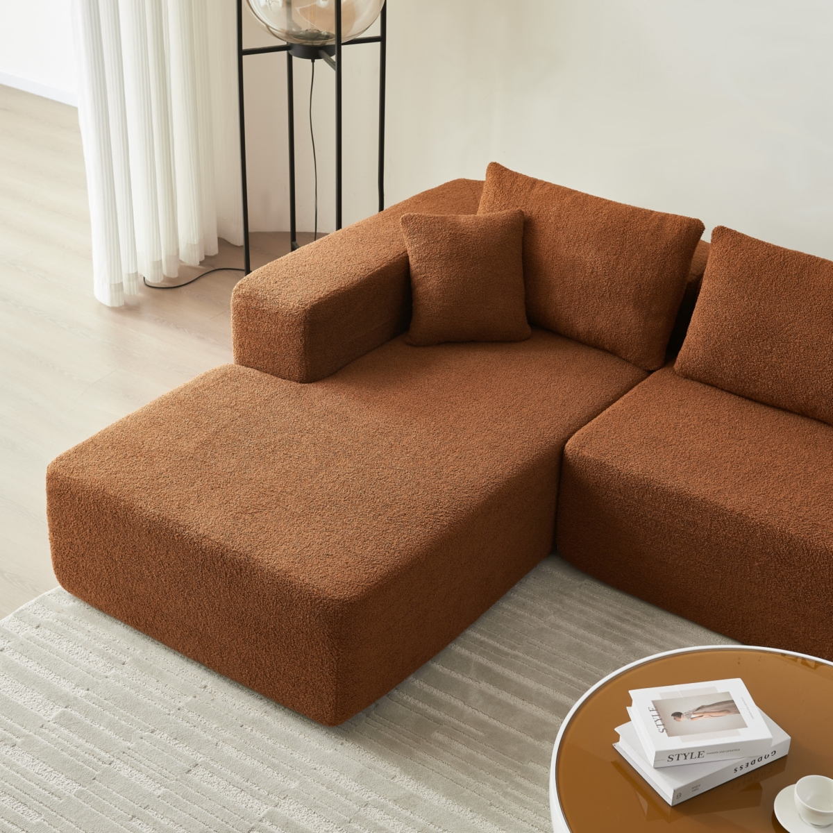 Streamdale Furniture Cozy and Chic Modern Sectional Sofa with Versatile Seating