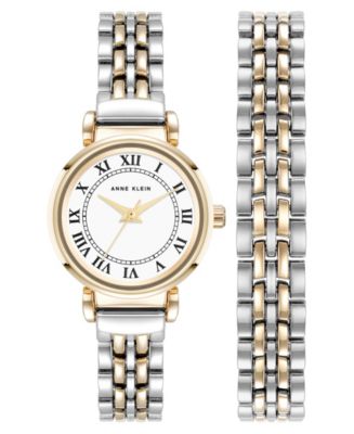 Anne Klein Two Tone Watch 36mm Two Tone Stretch Bracelet AK/1637 Anne Klein Gold Two-Tone Ladies Bracelet Watch - Samsclub.com main image 2