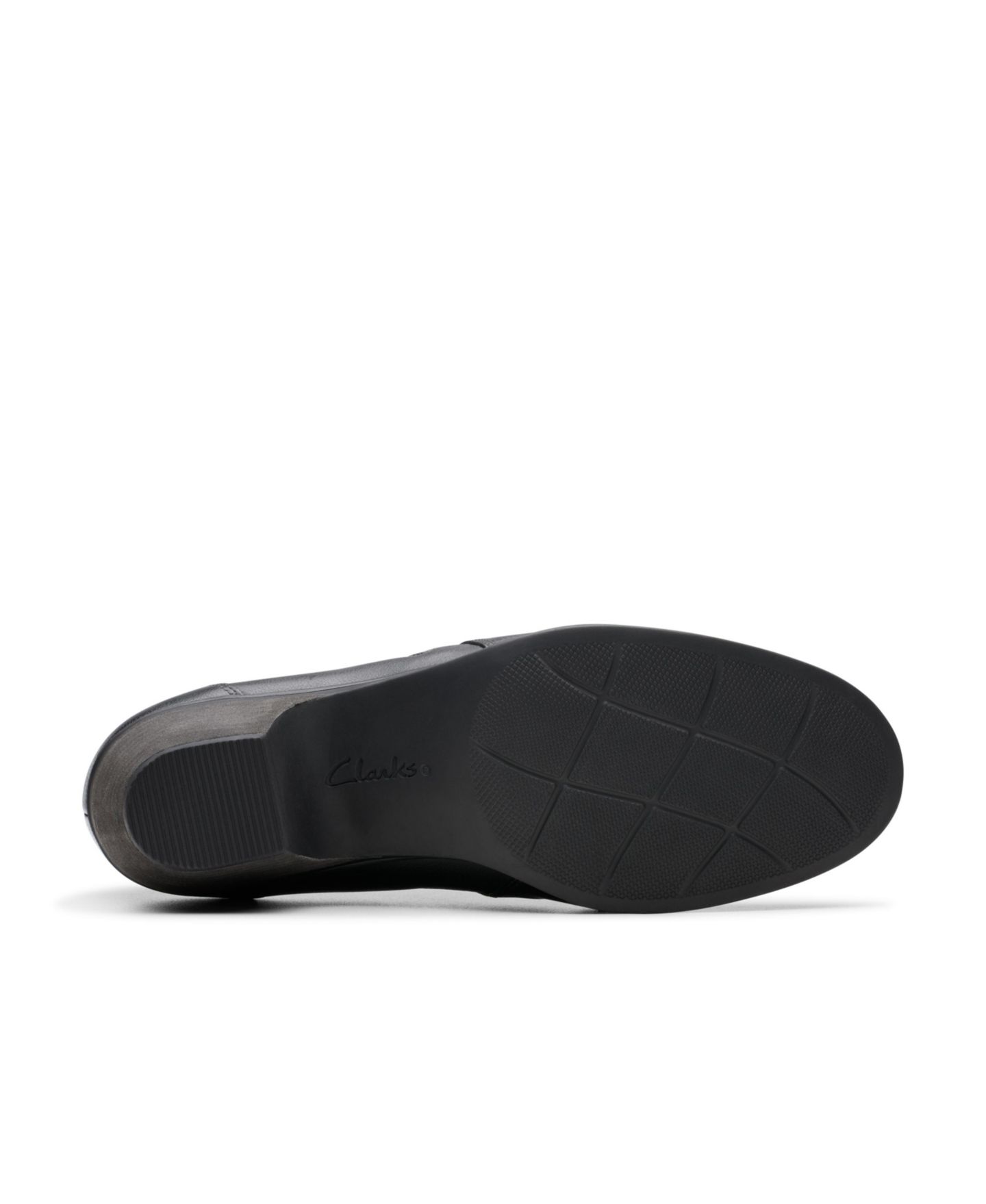 Женские ботинки Clarks Collection Emily 2 Braley, цвет: Чёрный кожаный — фото 4