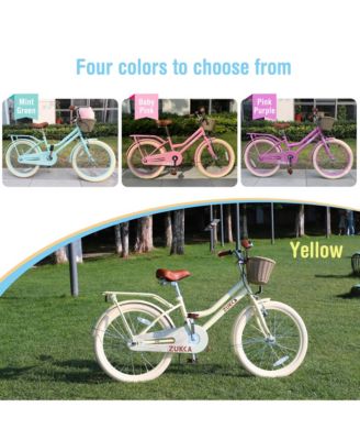 Streamdale 20" Girls Bike with Basket for 7-10 Year Olds