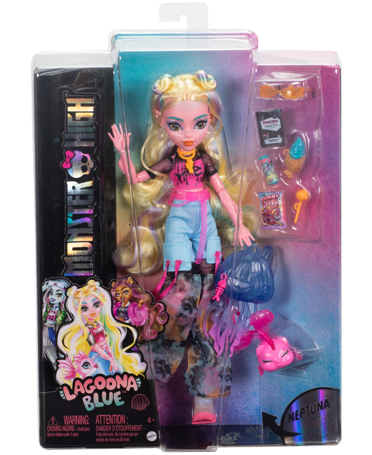 Shop Monster High Lagoona Blue Fashion Doll In Multi-color