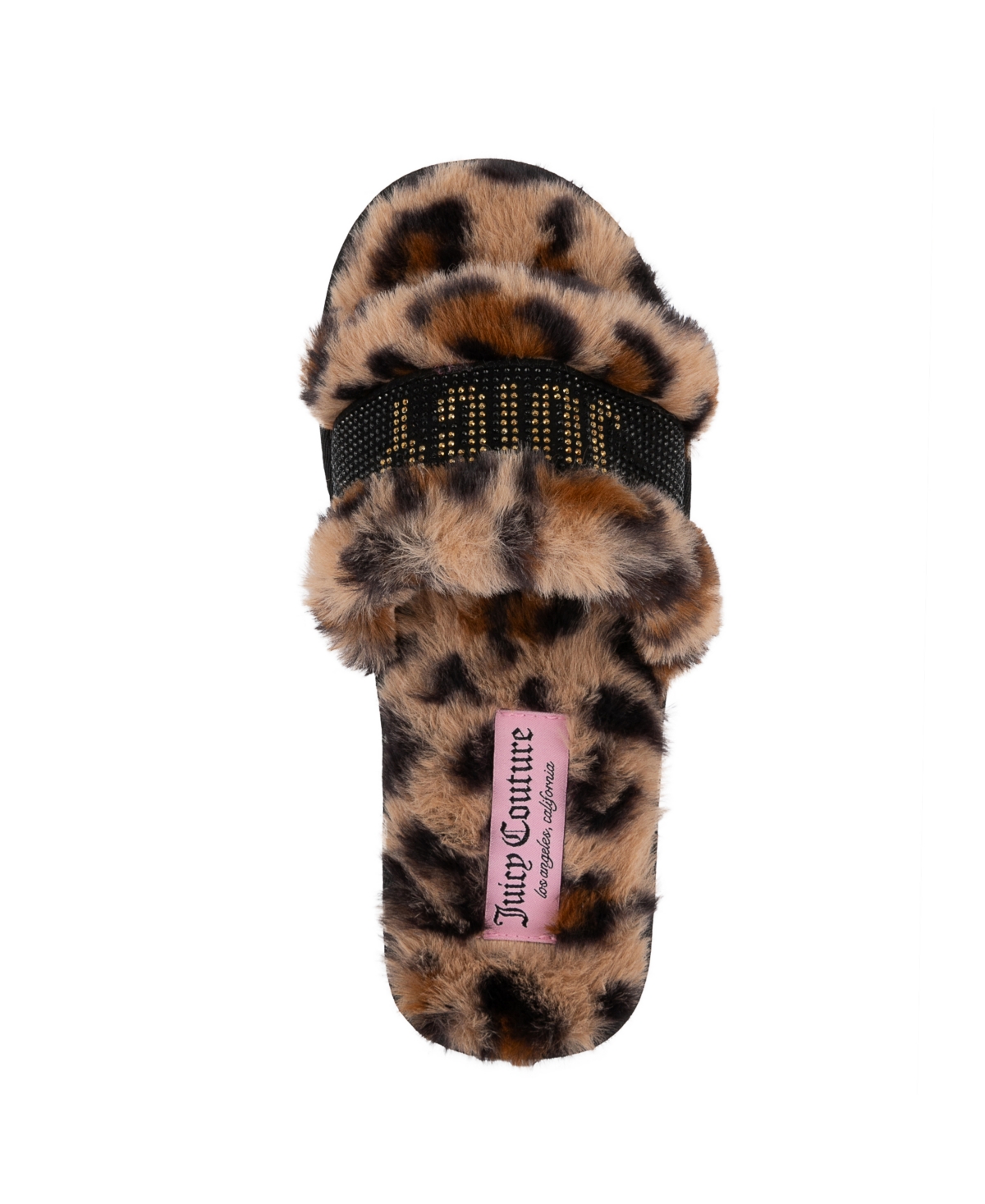Juicy Couture Women's Halo Faux Fur Slip-On Slippers